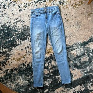 29 TALL J. Crew 9” High-Rise Toothpick Jeans